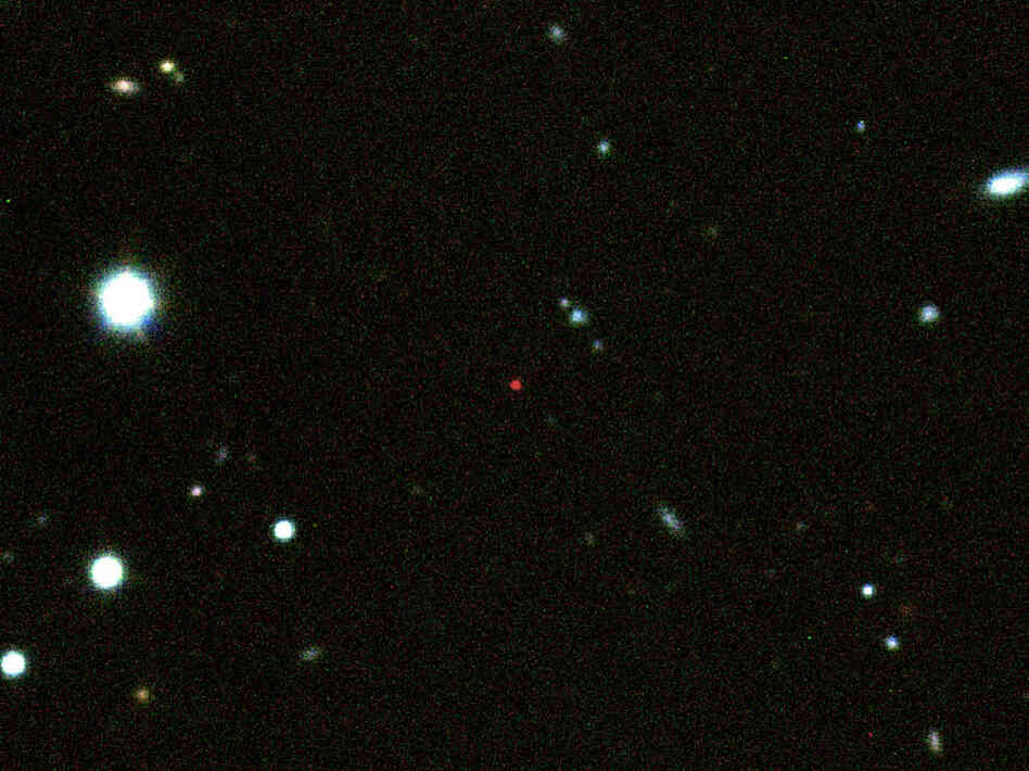 The most distant object ever discovered in space.