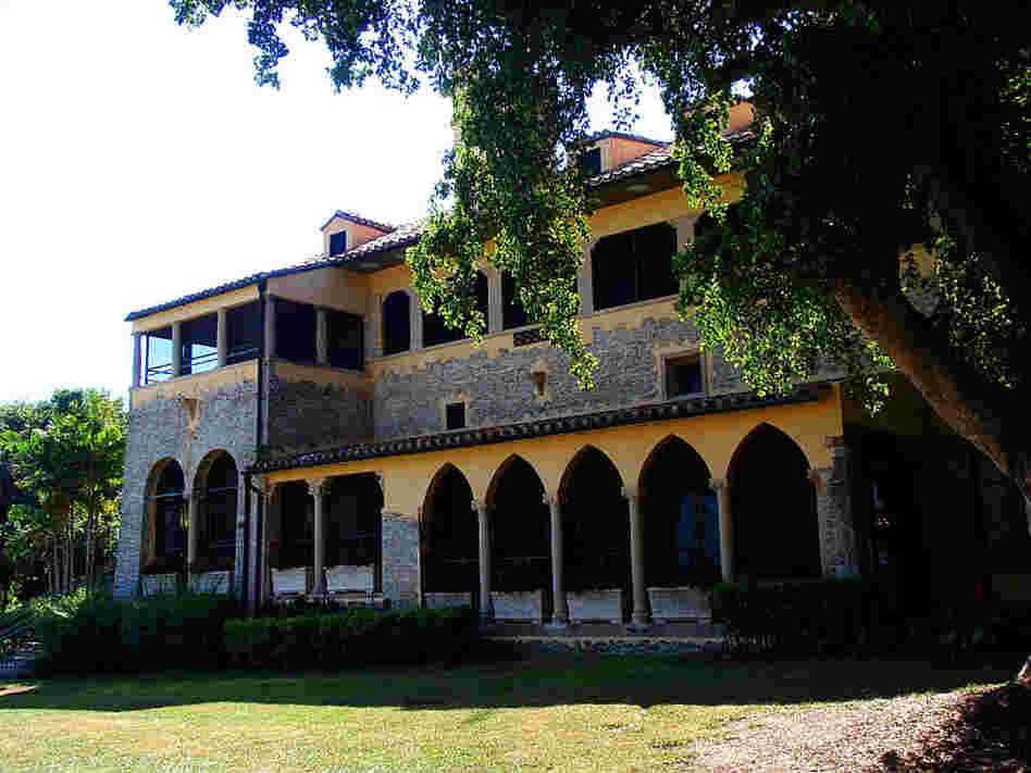 A glimpse of the allegedly haunted Deering Estate in Miami during the daytime.