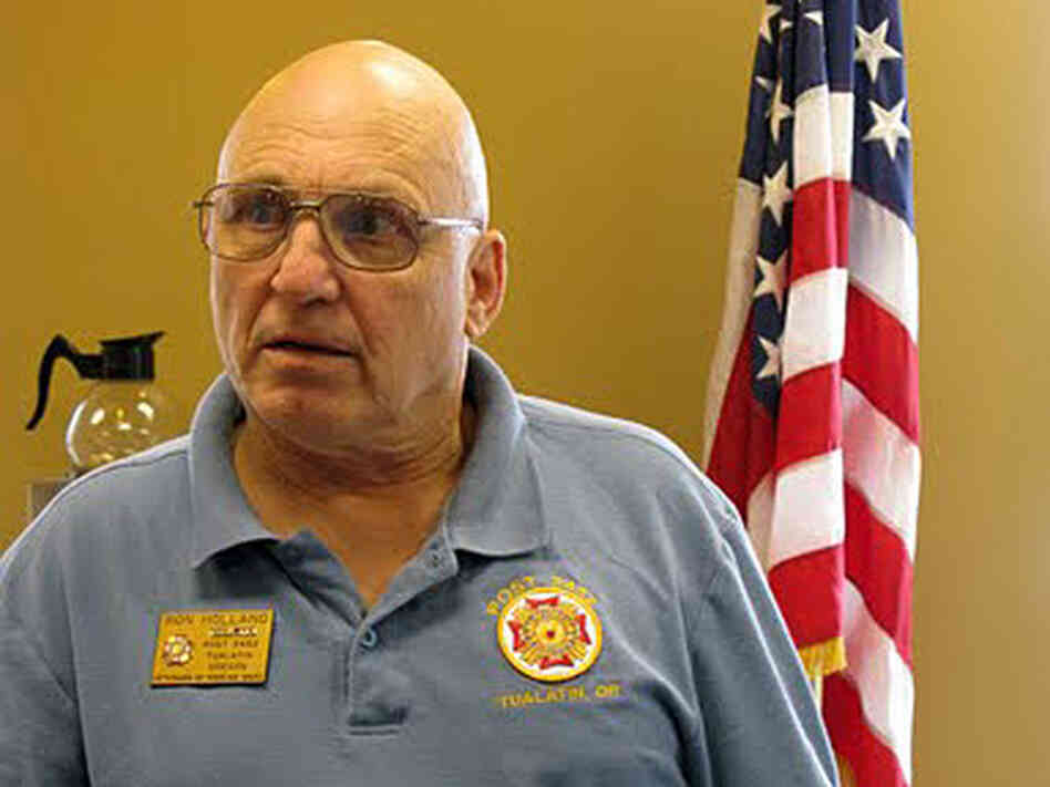 VFW Post Commander Ron Holland VFW Post Commander Ron Holland