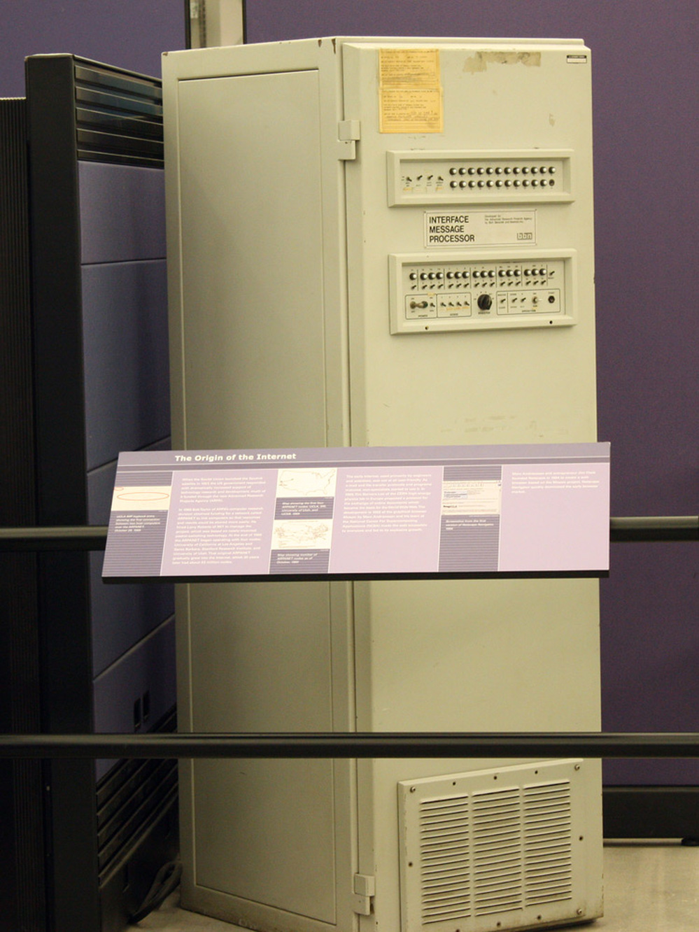 An IMP, or interface message processor