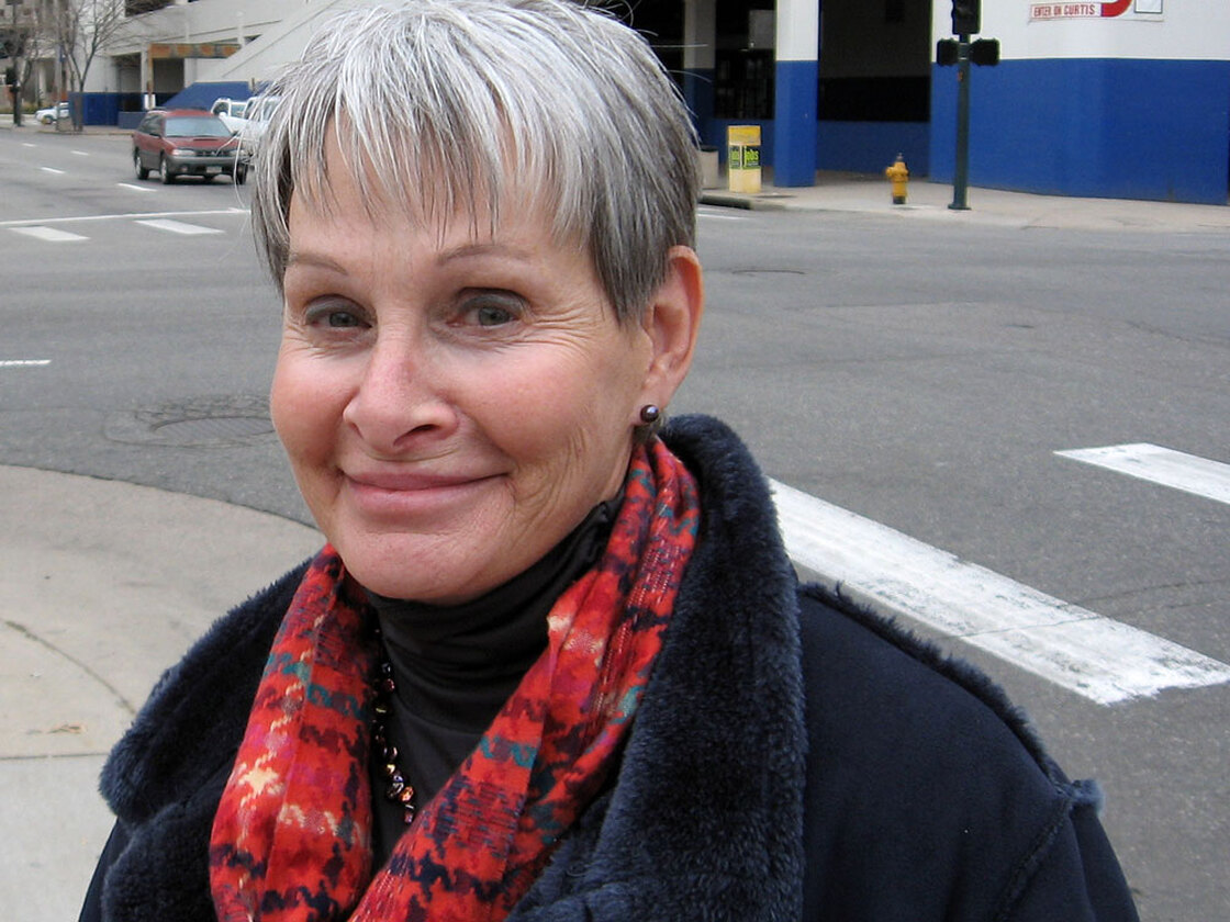 Tess Gossage, an unaffiliated voter from Boulder, Colo.