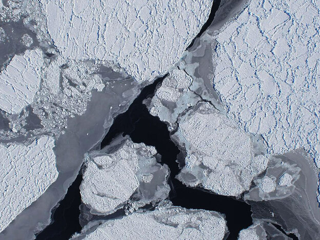 wide: An ice shelf of Antarctica