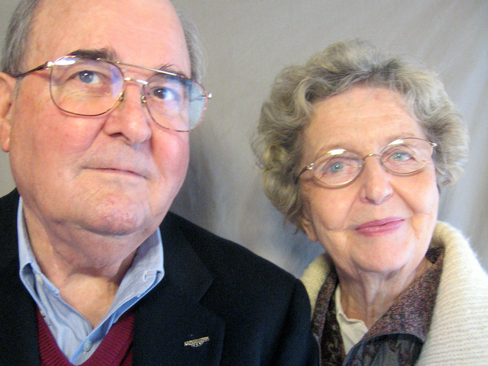 Judge Joe Pigott and his wife, Lorraine, visited  StoryCorps in Jackson, Miss.