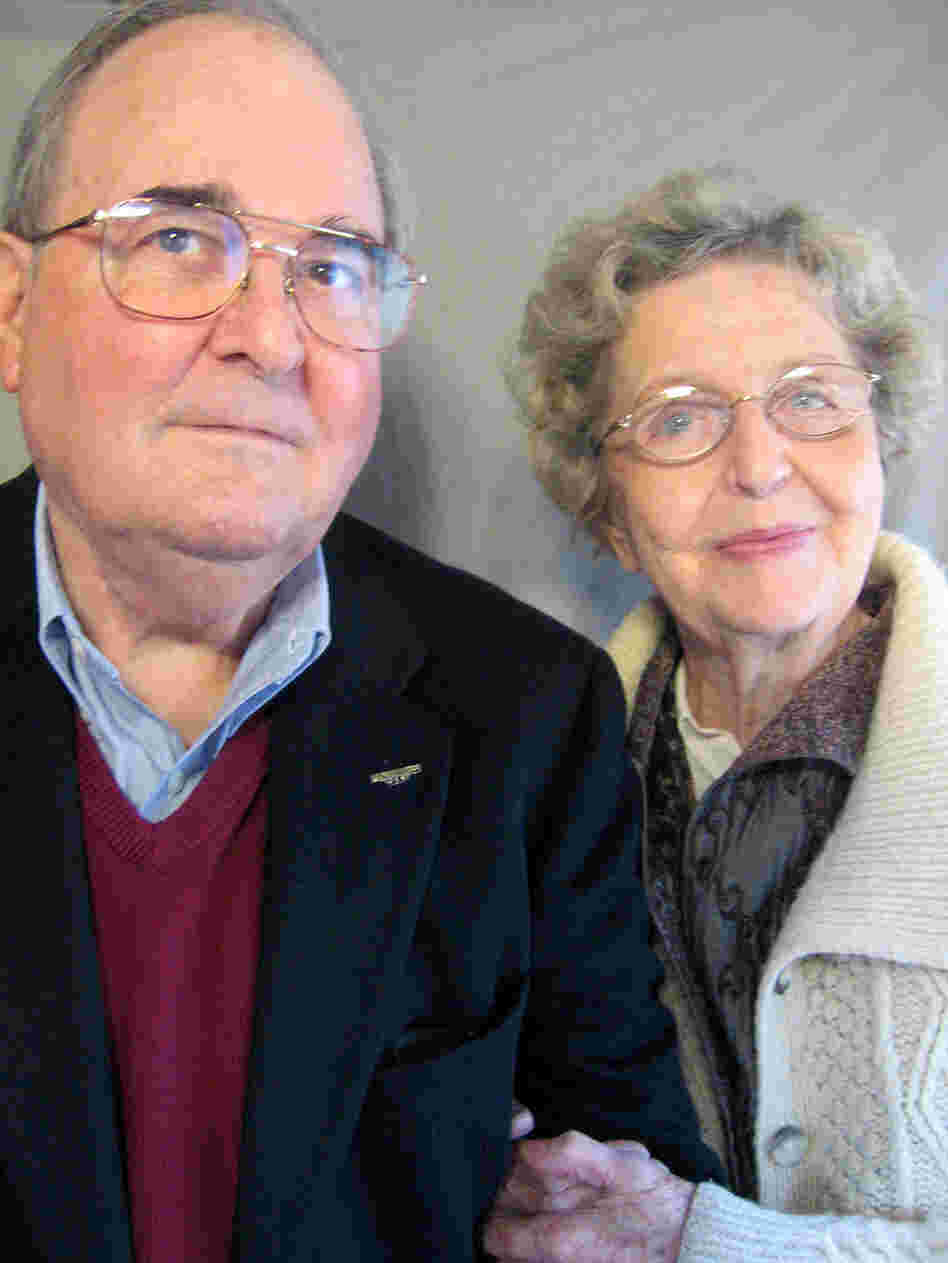 Judge Joe Pigott and his wife, Lorraine, visited  StoryCorps in Jackson, Miss.