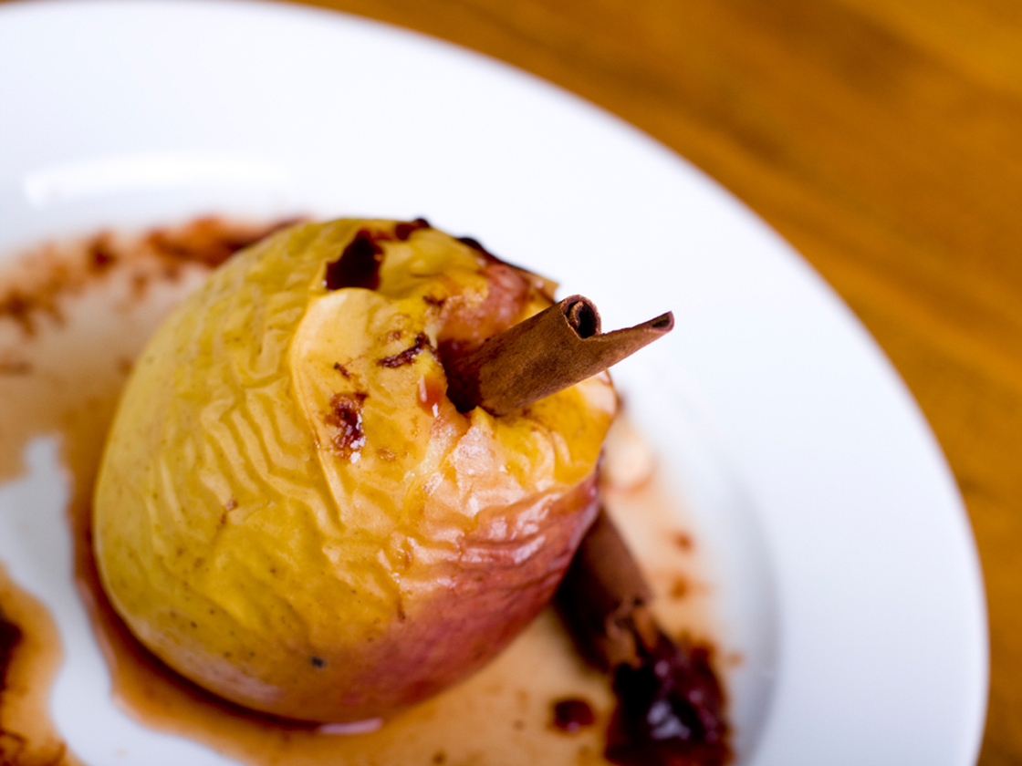 A baked apple. iStockphoto.com