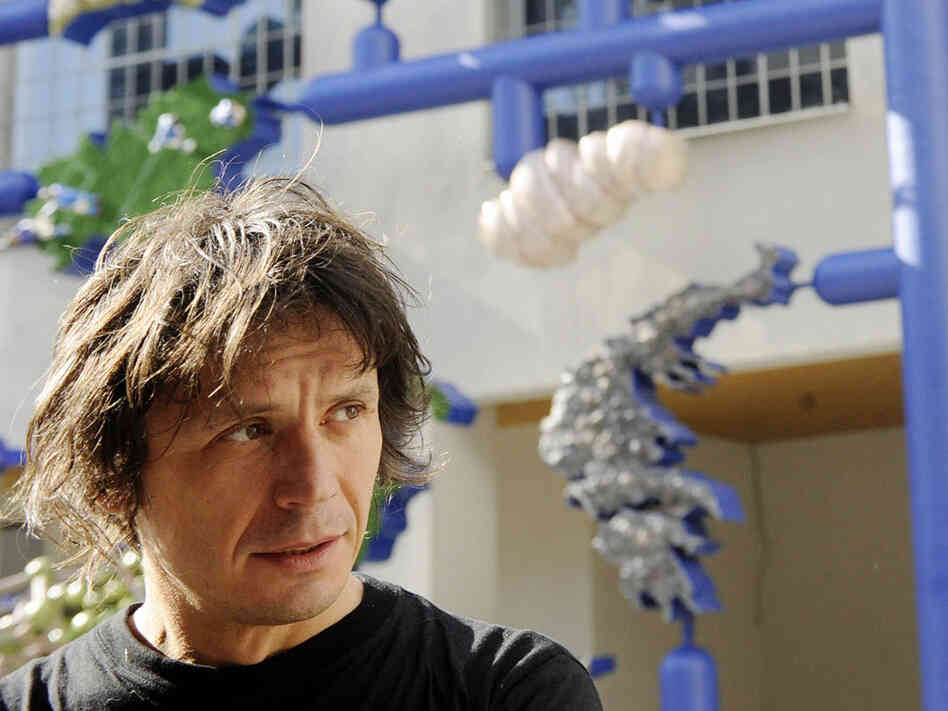 Czech artist and provocateur David Cerny