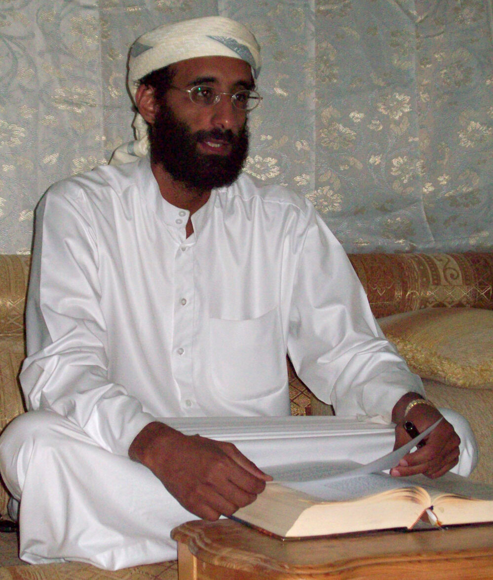 Imam Anwar al-Aulaqi in Yemen, October 2008.