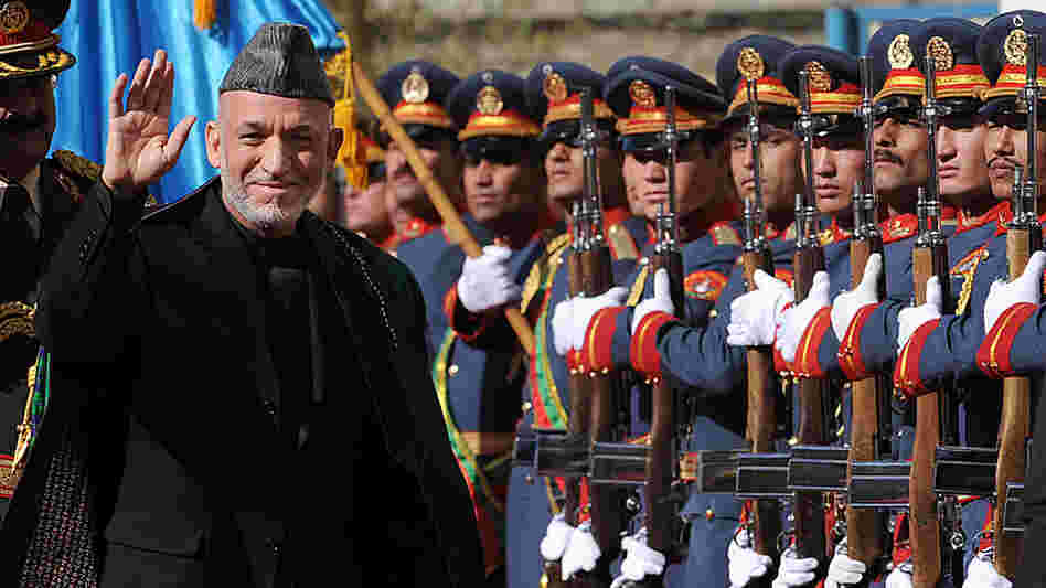Afghan President Hamid Karzai,