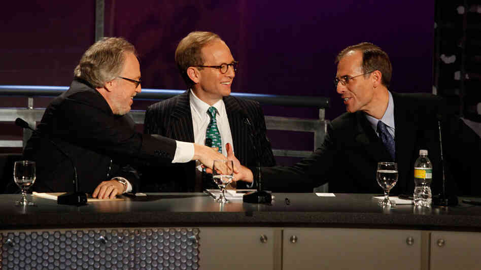 Lawrence Mishel, Steve Rattner and Mark Zandi Lawrence Mishel, Steve Rattner and Mark Zandi