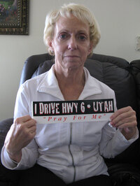 Kathy Justice's mother was killed in a Highway 6 accident in 1971.