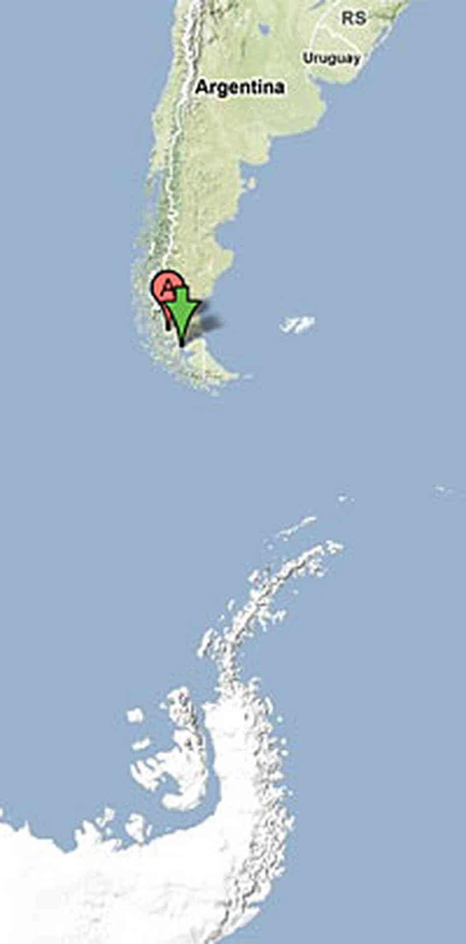 Google Map screen grab Google Map screen grab