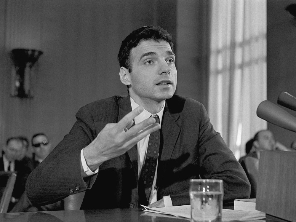 Ralph Nader in 1966