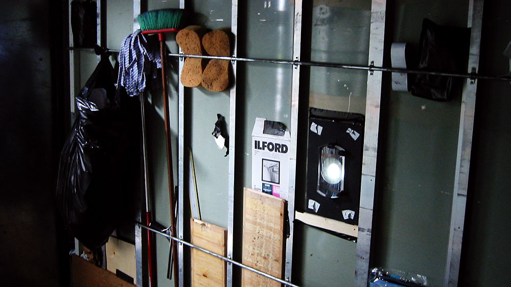 The cameratruck's interior