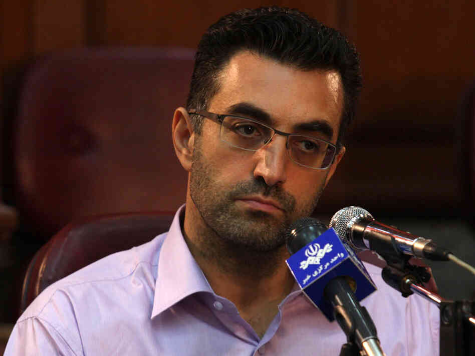 Maziar Bahari, shown in a photo released in August by the semi-official Iranian Fars News Agency.