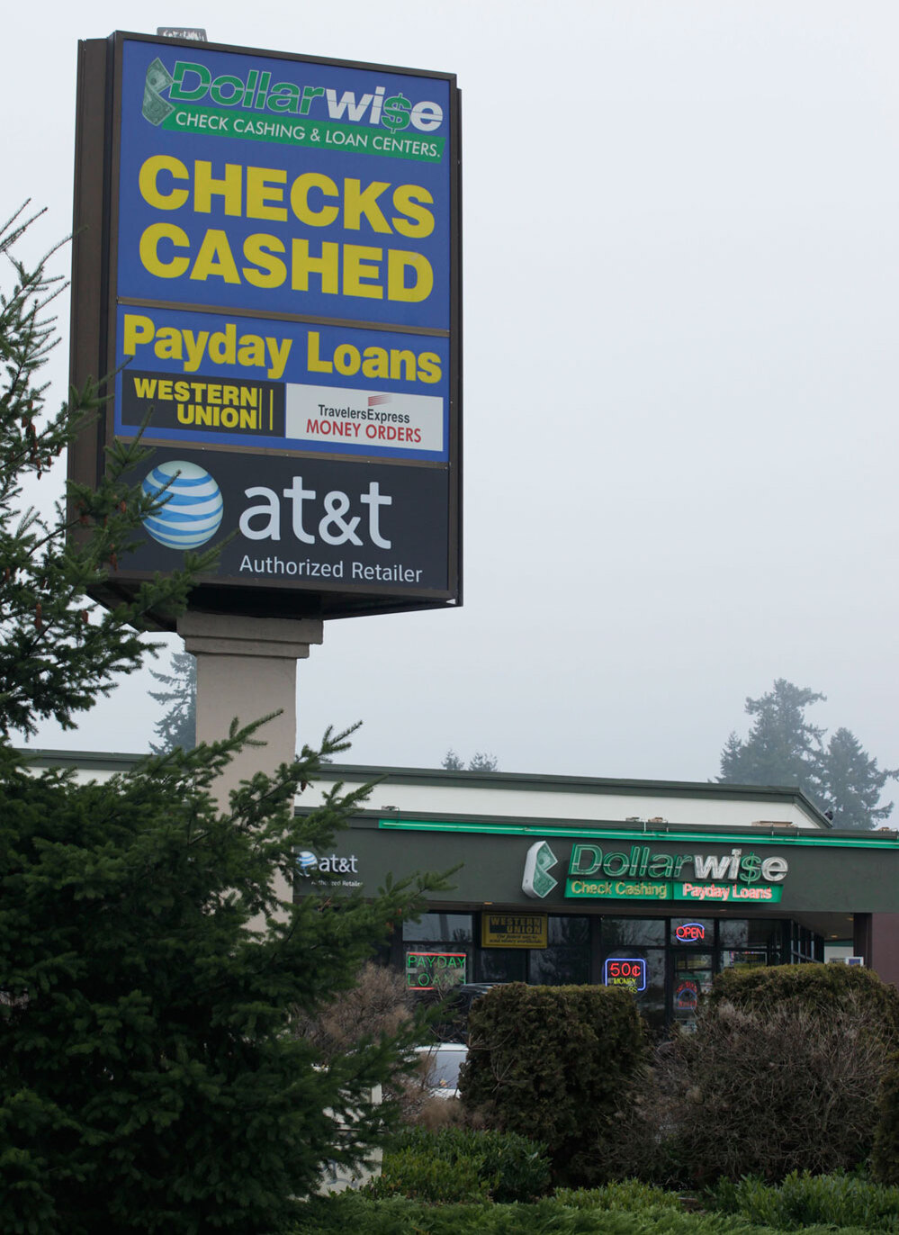 A Dollarwise Payday Loan Store