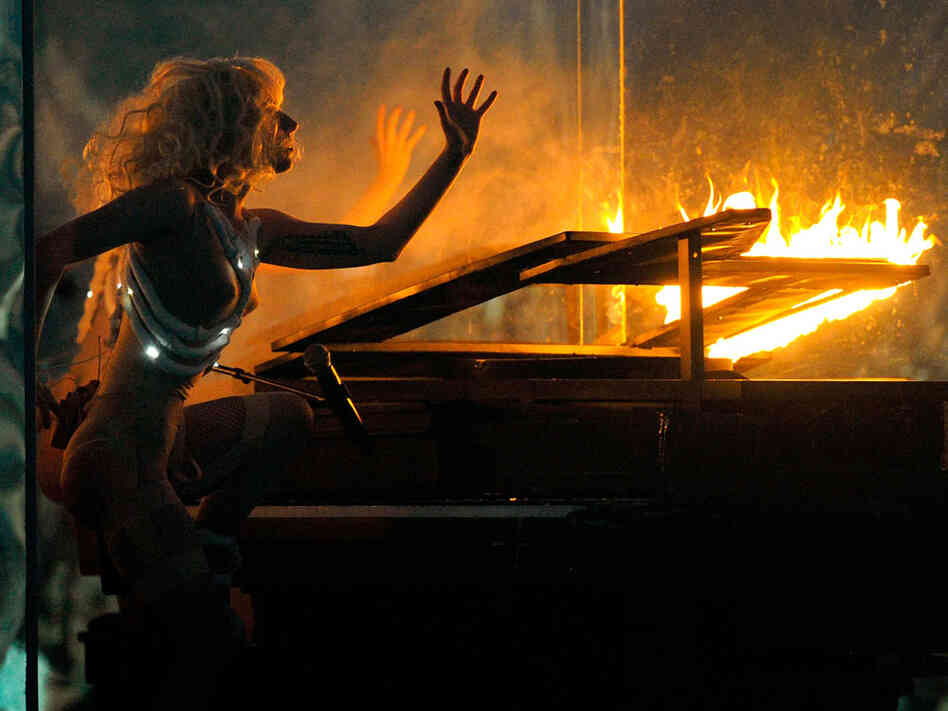 Lady Gaga performs at American Music Awards, Nov. 22 in Los Angeles, Calif.