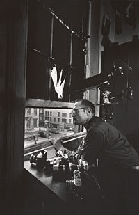 Smith in the loft
