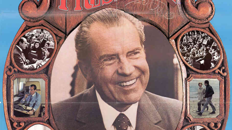 A poster from President Nixon's re-election campaign, 1972. A poster from President Nixon's re-election campaign, 1972.