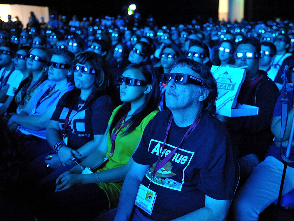 Fans at the 'Avatar' Q and A during Comic-Con 2009 held at San Diego Convention Center on July 23, 2009