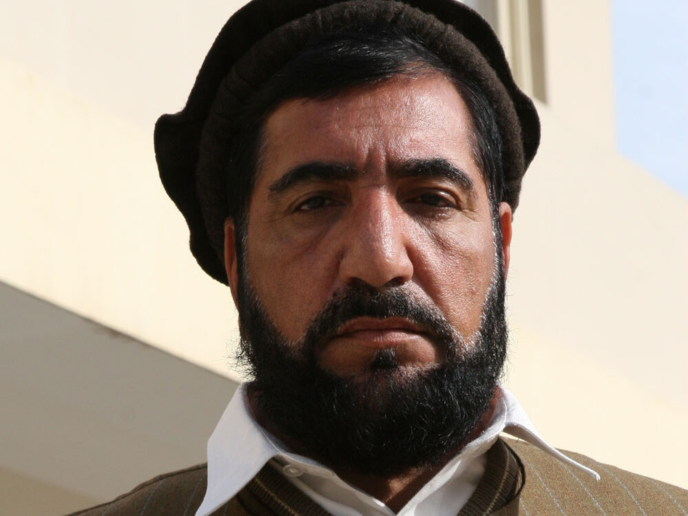 Afghan provincial councilor Mullahjahn Shinwareh.