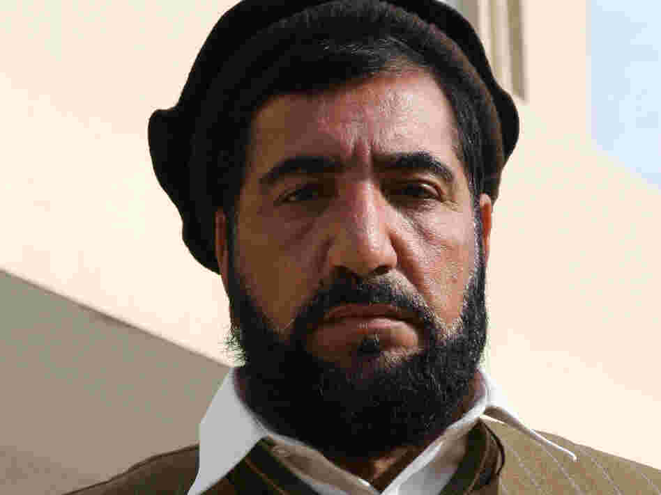 Afghan provincial councilor Mullahjahn Shinwareh.