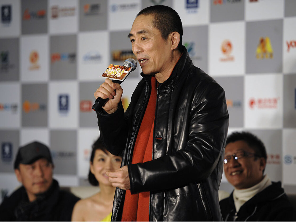 Chinese film director Zhang Yimou