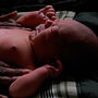 Lisa Uncles visits a new mother a day after she gave birth. Lisa Uncles visits a new mother a day after she gave birth.