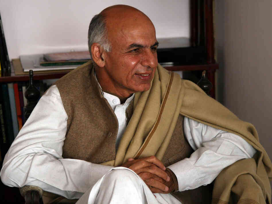 Ashraf Ghani was once Afghanistan's finance minister.