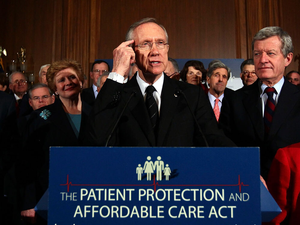 wide: Senate Majority Leader Harry Reid (D-NV) speaks at a rally of Democratic senators. wide: Senate Majority Leader Harry Reid (D-NV) speaks at a rally of Democratic senators.