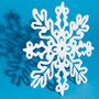 w. Eight-sided snowflake