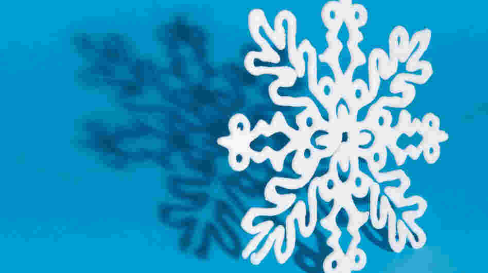 w. Eight-sided snowflake w. Eight-sided snowflake