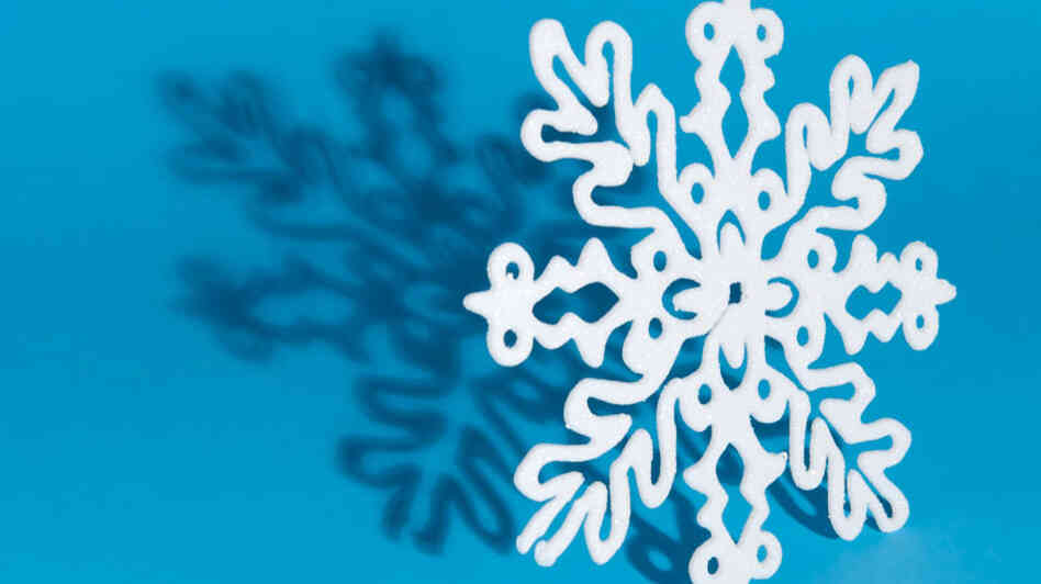w. Eight-sided snowflake w. Eight-sided snowflake