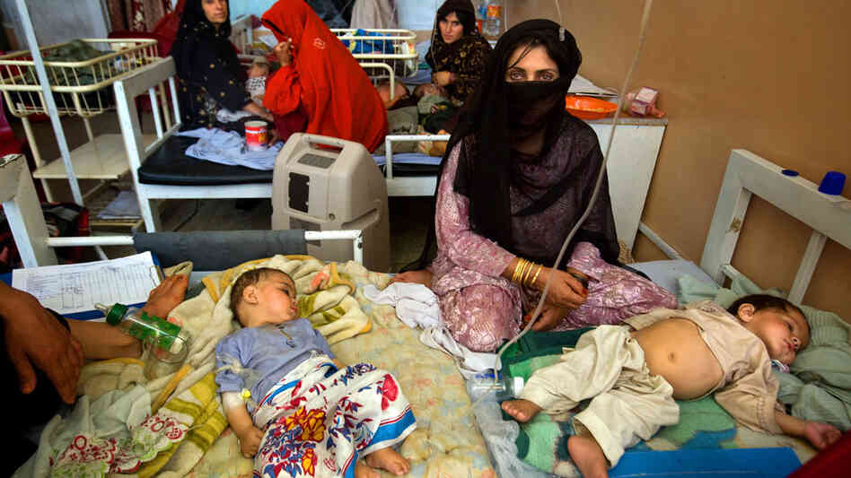 Mirwais Hospital in Kandahar