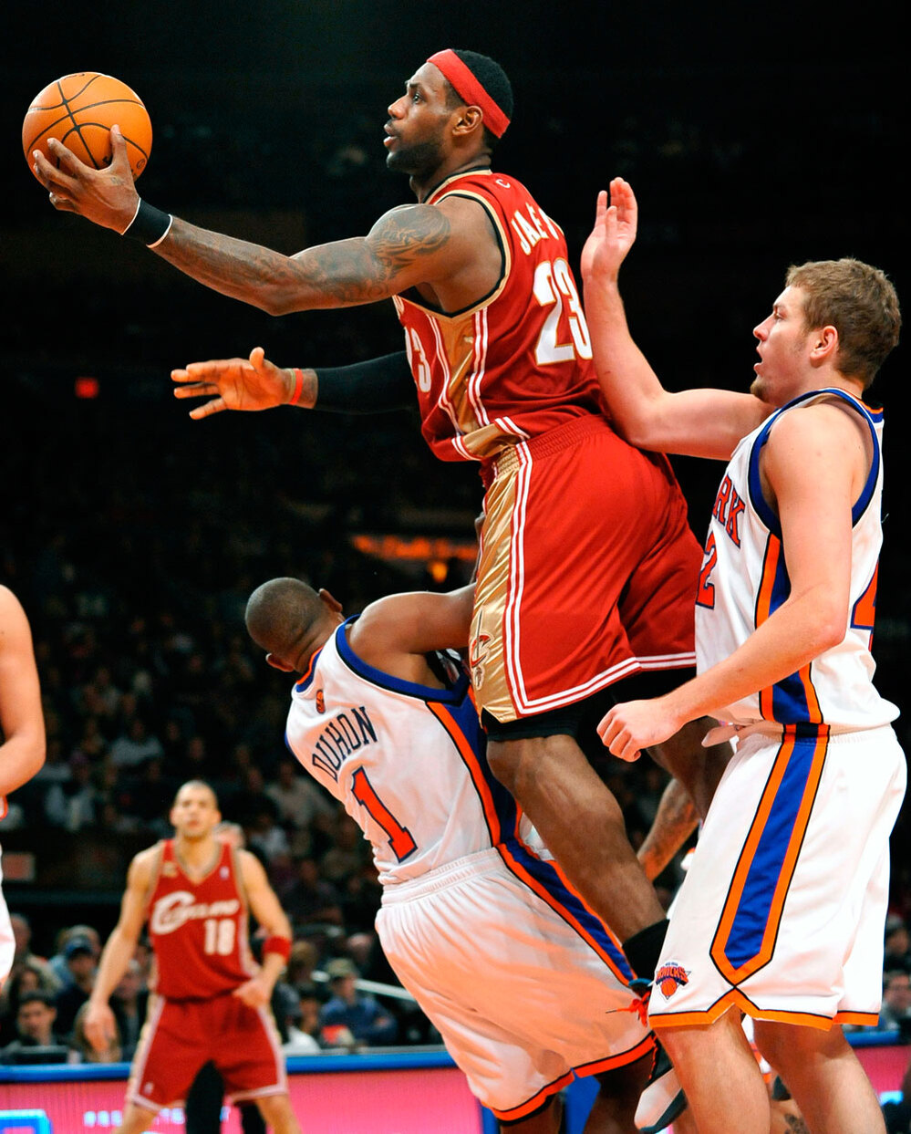 LeBron James Larger