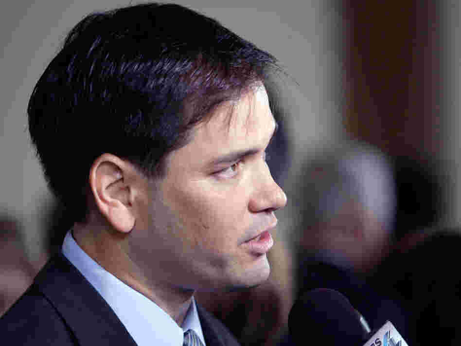 Republican U.S. Senate candidate Marco Rubio