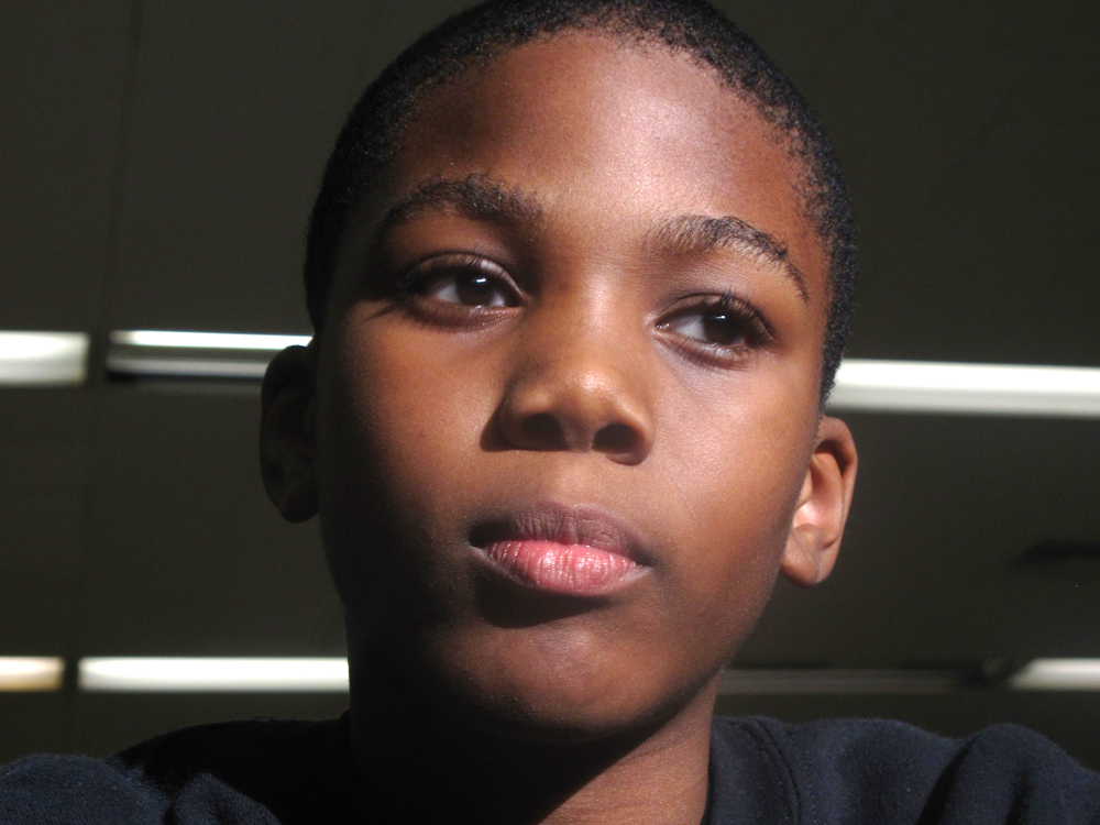Bryce Marcus, a 5th grader at the KIPP Infinity School in the West Harlem.