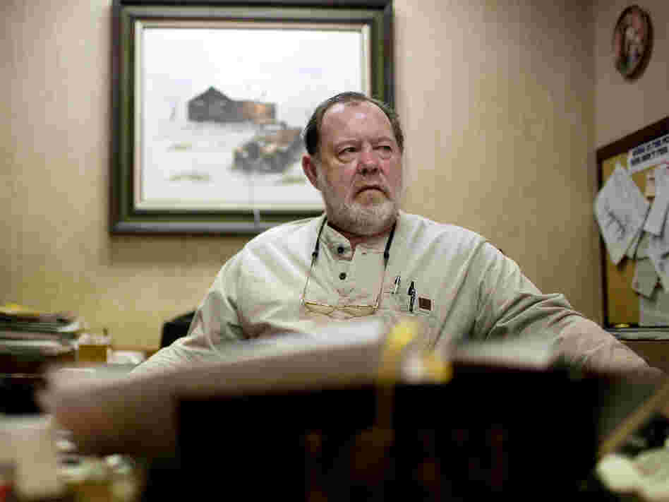 Ken Herzog, manager of Trammel's Lubbock Bail Bond for over 25 years.