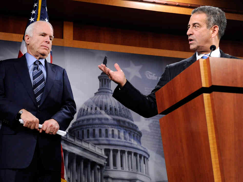 Sens. John McCain and Russ Feingold