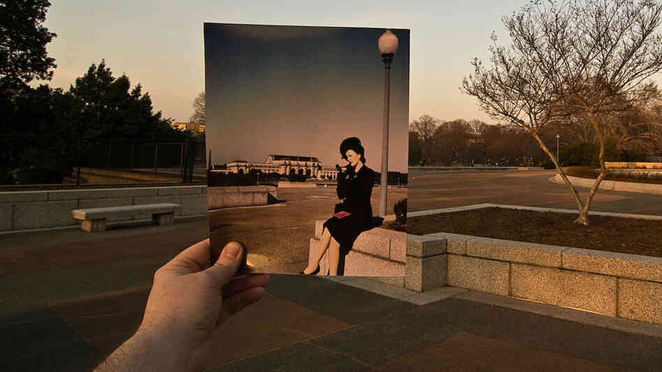 Union Station, Washington, D.C. in 2009 and 1943. Union Station, Washington, D.C. in 2009 and 1943.
