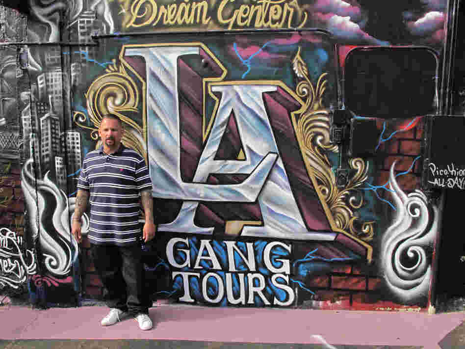 Alfred Lomas used to be a member of the Florencia 13 Gang. Now he runs the LA Gang Tours.