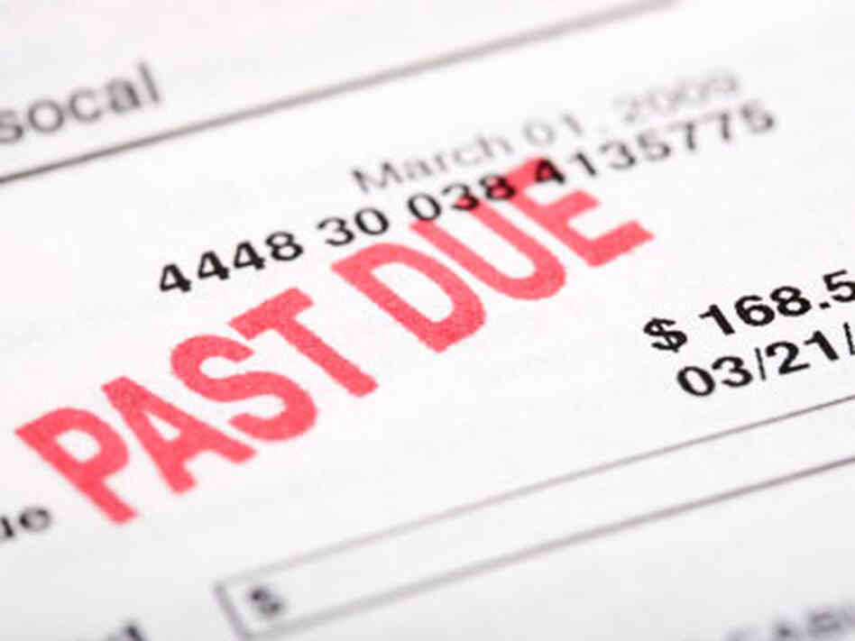 'Past due' notice 'Past due' notice