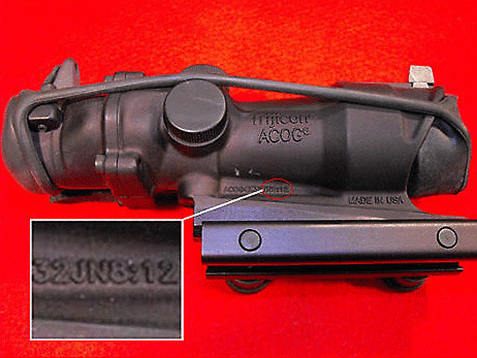 Trijicon Manufactured Gun Trijicon Manufactured Gun