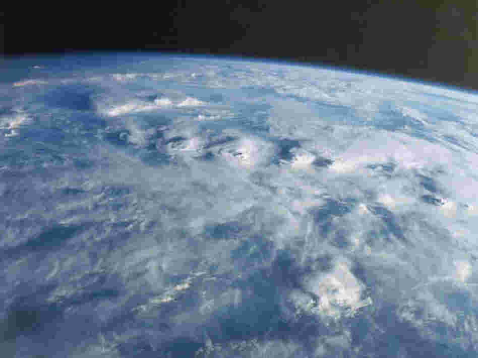Thunderstorms over the Ivory Coast of West Africa. Thunderstorms over the Ivory Coast of West Africa.