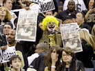 Excitement over the New Orleans Saints has raised the spirits of the city. Excitement over the New Orleans Saints has raised the spirits of the city.