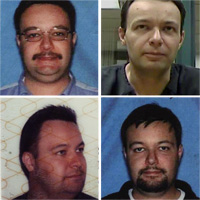 The faces of Lalo through the ages -- from various drivers licenses, a passport and a video of him.