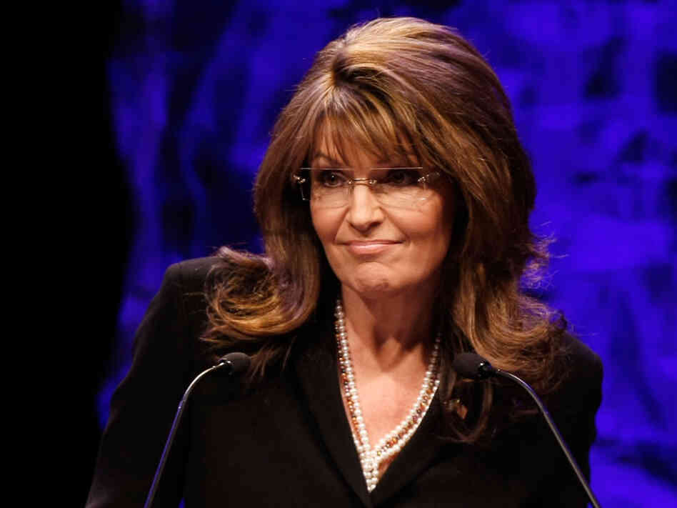 Sarah Palin at the Tea Party convention.