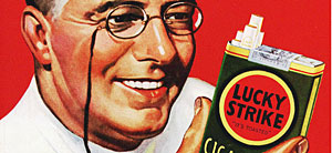 Vintage cigarette ads