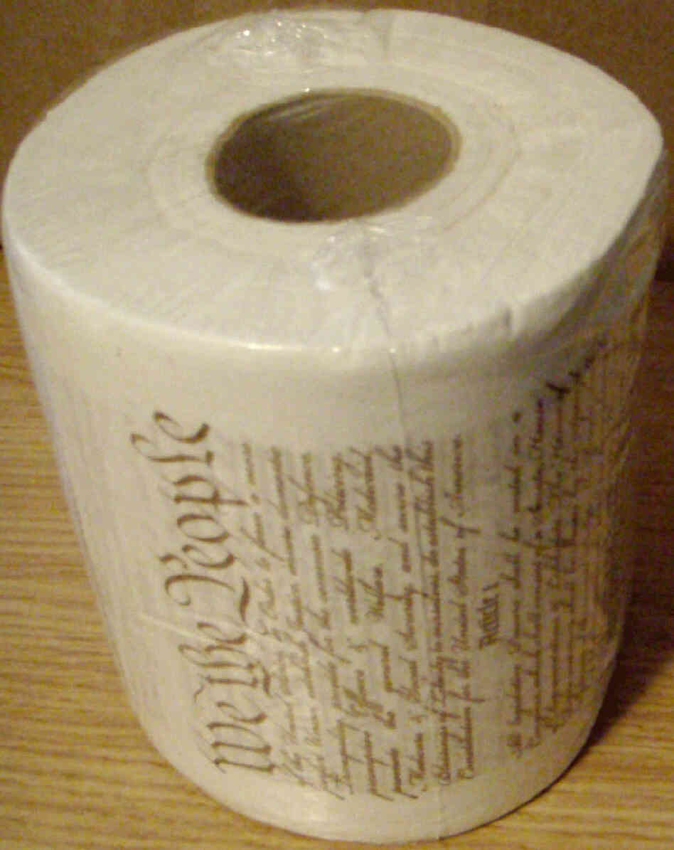 Constitution toilet paper Constitution toilet paper