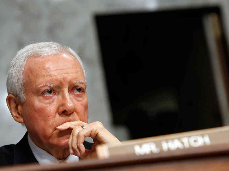 Sen. Orrin Hatch (R-UT) opposes an 'individual mandate' in Democratic bills.