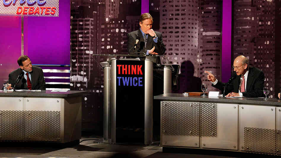 Rashid Khalid, John Donvan and Stuart Eizenstat participate in an 'Intelligence Squared' debate. Rashid Khalid, John Donvan and Stuart Eizenstat participate in an 'Intelligence Squared' debate.